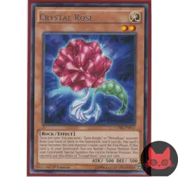 Yugioh Crystal Rose CORE-EN012 Rare 1st Edition NM - Image 1