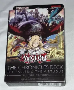 YUGIOH THE CHRONICLES DECK THE FALLEN & THE VIRTUOUS English Version Sealed x2 - Image 1