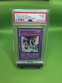 Cyber End Dragon CRV-EN036 Cybernetic Revolution Unlimited PSA 9 - Image 1