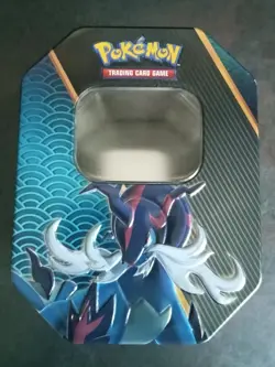 Pokemon Trading Card Game Tin featuring Samurott (Empty Tin Only) VGC Preloved - Image 1