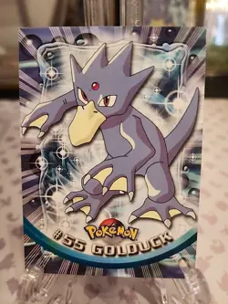Golduck 55 - Topps -black Label- Pokemon Card - Near Mint/lightly Played - Image 1