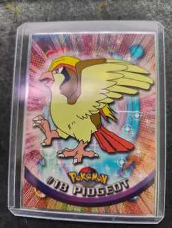 t02 Topps Pidgeot #18 Pokemon Card TV Animation Blue Label - Image 1