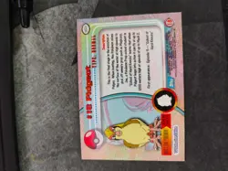 t02 Topps Pidgeot #18 Pokemon Card TV Animation Blue Label - Image 3