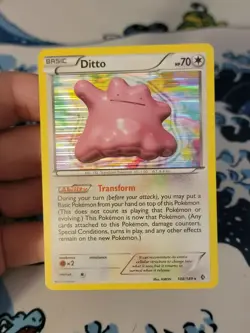 Ditto 108/149 Boundaries Crossed Holo LP- Pokemon Card - Image 1