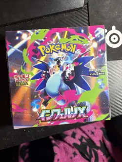 Pokemon Card Inferno x Booster Box Japanese Version New Unopened From Japan - Image 1