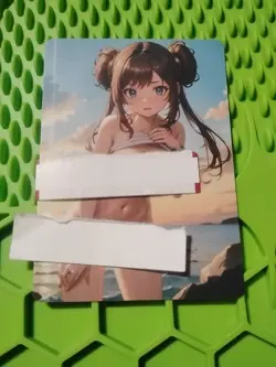 Rosa Trainer Goddess Anime Waifu Poke Double Sided Trading Card PEEKA BOO - Image 1