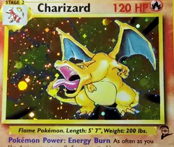 Charizard 4/130 Holo Rare Base Set 2 Pokemon Card - Image 2