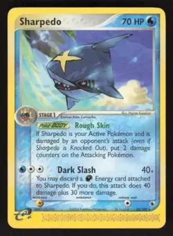Pokemon Card EX Ruby & Sapphire Sharpedo 22/109 NEAR MINT BUY 2 CARDS GET 1 FREE - Image 1