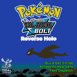 Pokemon TCG Black Bolt - Reverse Holo - Choose your cards - Buy 4 Get 3 Free - Image 1