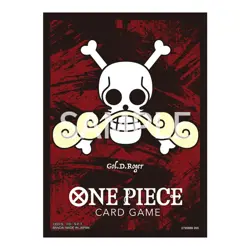 US Seller: One Piece Card Game Limited Sleeve (Matte) Vol.2 - Jolly Roger - Image 2