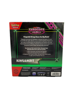 Pokemon Trading Card Game Scarlet & Violet - Shrouded Fable Kingambit - NEW READ - Image 4