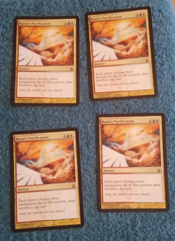 MTG RAVNICA CITY OF GUILDS RAZIA'S PURIFICATION X4 - Image 1