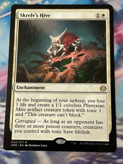 MTG - 1x Skrelv’s Hive - Phyrexia All Will Be One NM - Image 1