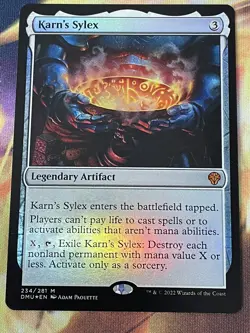 MTG - 1x Karn’s Sylex - FOIL / Dominaria United NM - Image 1
