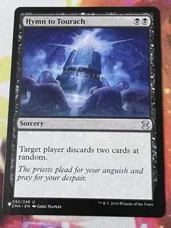 MTG - 1x Hymn to Tourach - The List NM - Image 1
