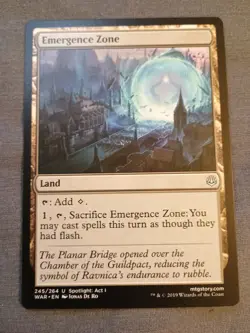 Emergence Zone War of the Spark Regular NM 245/264 - Image 1