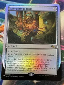 MTG - 1x Everythingamajig (F) - FOIL / The List Unfinity NM - Image 1