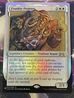 MTG - 1x Frankie Peanuts - FOIL / The List Unfinity NM - Image 1