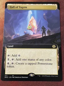 MTG - 1x Hall of Tagsin - Extended Foil / The Brother’s War NM - Image 1