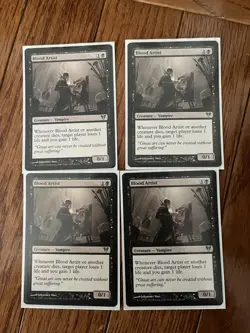 4x Blood Artist Avacyn Restored Regular - Image 1