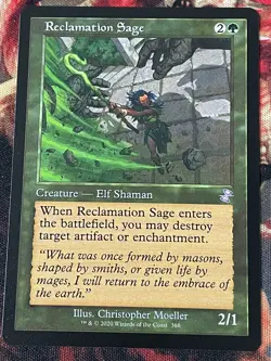 MTG - 1x Reclamation Sage - Timeshifted / Time Spiral Remastered NM - Image 1