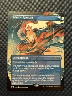 MTG Mystic Remora (Borderless) - Secret Lair Drop Series (SLD) NM - Image 1