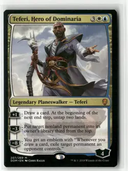 Magic: The Gathering Dominaria - Teferi, Hero of Dominaria - Mythic #207/269 - Image 1