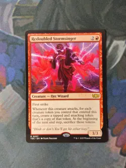 Redoubled Stormsinger | 7% Off 2+ | Dragonstorm | NM | MTG - Image 1