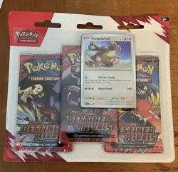 Pokemon TCG: Scarlet & Violet - Destined Rivals 3 Pack Blister - Image 1