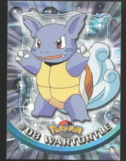 Wartortle 08 Blue Label Pokemon TOPPS - Image 1