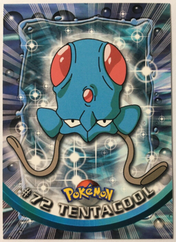 POKEMON TENTACOOL #72 TOPPS TV ANIMATION EDITION NEAR MINT - Image 1