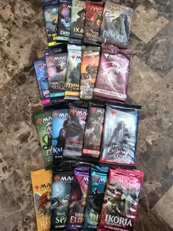 MTG 20x Sealed Booster Packs From Older Sets Magic The Gathering Phyrexia Aether - Image 1