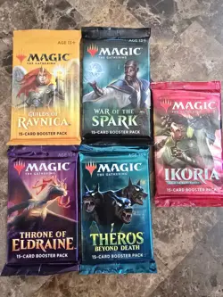 MTG 20x Sealed Booster Packs From Older Sets Magic The Gathering Phyrexia Aether - Image 4