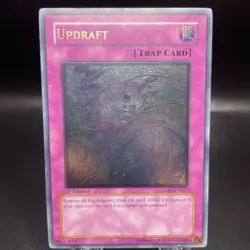 Updraft GLAS-EN067 1st Edition Ultimate Rare VLP/NM YUGIOH - Image 1