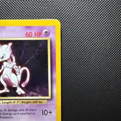 Mewtwo 10/102 Holo Rare Base Set 1999 Pokemon Card - Vintage WOTC Pokemon TCG - Image 3