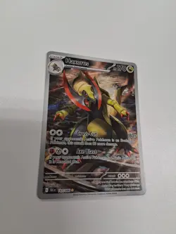 2025 Pokemon Haxorus 147/086 Sv: Black Bolt Illustration Rare Card TCG - Image 2