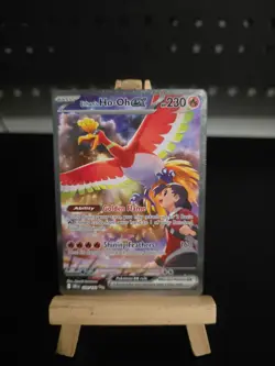 Pokemon Card Ethan's Ho-Oh ex #230 Destined Rivals Holo English - Image 1
