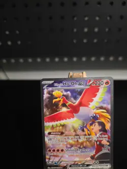 Pokemon Card Ethan's Ho-Oh ex #230 Destined Rivals Holo English - Image 3