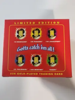 1999 Pokemon Burger King Charizard 23K Gold Plated Trading Card, Ball, Cert - Image 5