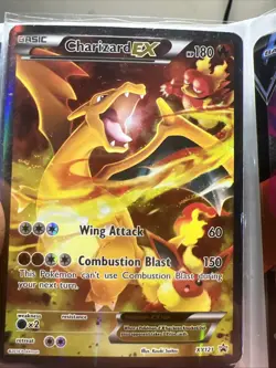 Pokemon TCG Charizard EX Black Star Full Art Holo Promo Card #XY121 - Image 1