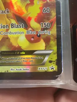 Pokemon TCG Charizard EX Black Star Full Art Holo Promo Card #XY121 - Image 3