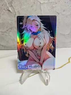 Gemma Trading Card Waifu Goddess Story Anime Girl holo Karte Manga sexy Full Art - Image 1