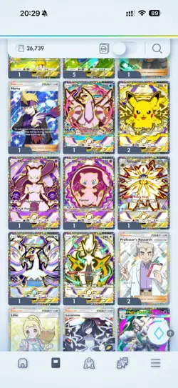 Pokemon TCG Pocket Account. Level 53. 2x Professor. Over 25,000 Cards. - Image 5