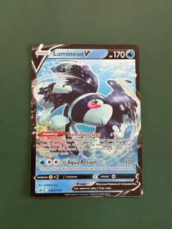 Lumineon V SWSH250 Sword & Shield Promo Cards Lightly Played LP - Image 1
