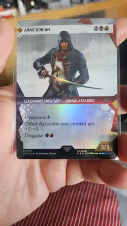 MTG Arno Dorian (Foil Showcase) [Assassin's Creed, Near Mint] - Image 1