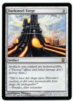 1X DARKSTEEL FORGE [DST - DARKSTEEL] - MTG EARLY MODERN CARD [EXCELLENT] - Image 1
