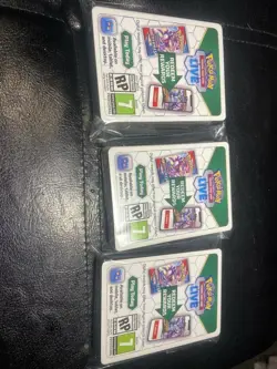 Unused 50 pack pokemon code cards 636996769739 - Image 1