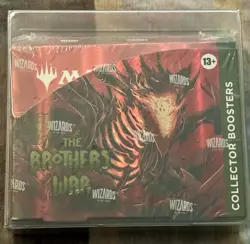 BRAND NEW! The Brothers War! Collector Boosters Box IN CASE! Magic Gathering MTG - Image 1