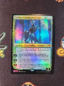 EXACT CARD PICTURED Tamiyo Compleated NEO 0238 MTG Kamigawa Neon Dynasty Foil - Image 1