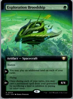 Exploration Broodship (Extended Art) R Commander: Edge of Eternities 34 NM - Image 1